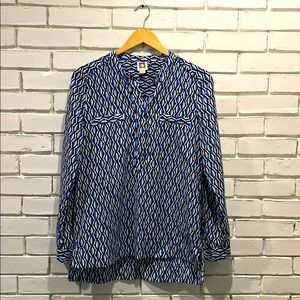 Anne Klein Geometric print top